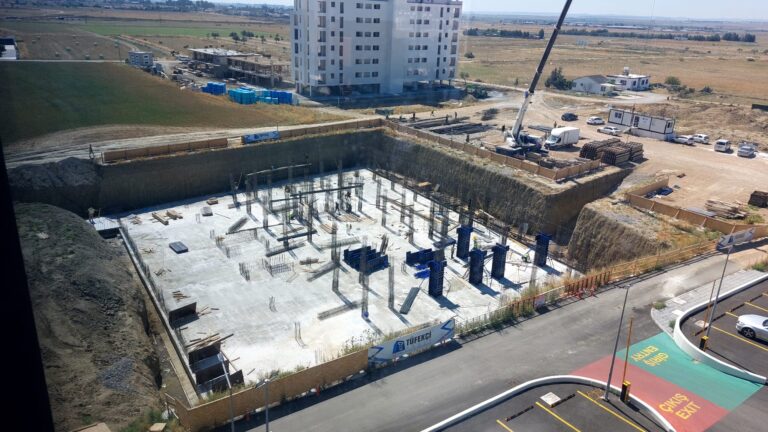 Campus construction photo